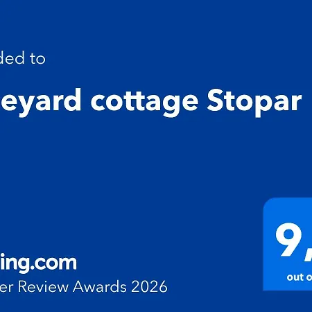 Vineyard Stopar Prázdninový dům Straza